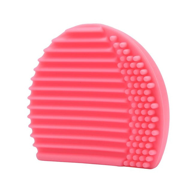 1pc Silicone Egg Cleaning Glove Makeup Washing Brush Drying Racks Scrubber Tool Brush Cleaner Wash Tools for makeup brushes #118