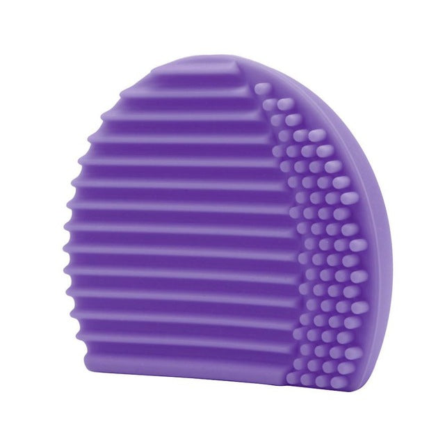 1pc Silicone Egg Cleaning Glove Makeup Washing Brush Drying Racks Scrubber Tool Brush Cleaner Wash Tools for makeup brushes #118