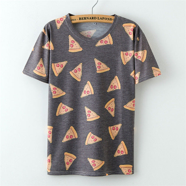 Fruit Print Pineapple T-Shirt