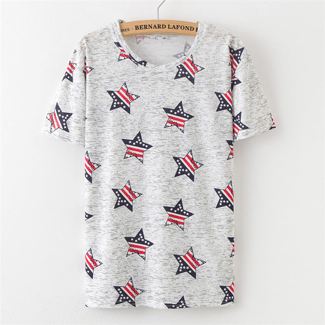 Fruit Print Pineapple T-Shirt