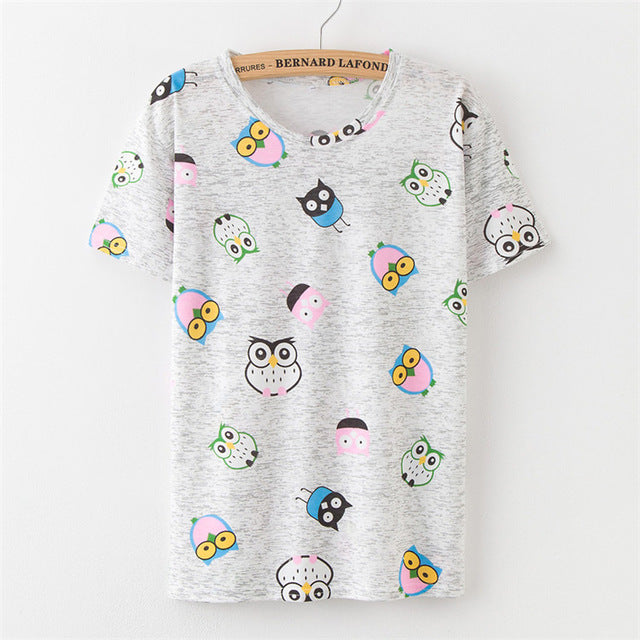 Fruit Print Pineapple T-Shirt