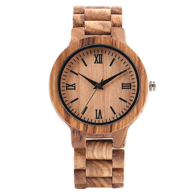 Wood Bamboo Watch  Women