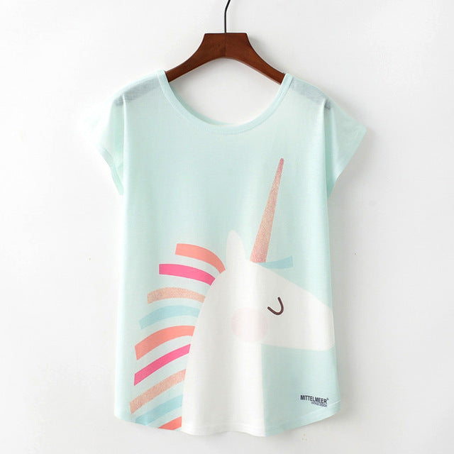 Nice Cat Print Tshirt