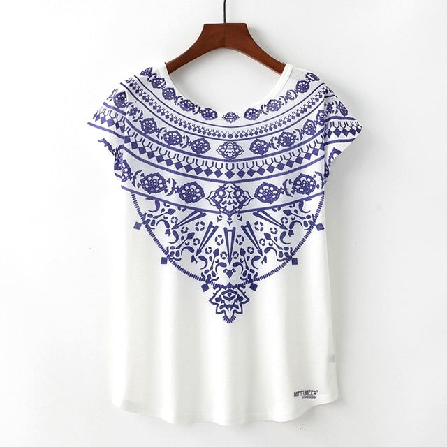 Nice Cat Print Tshirt