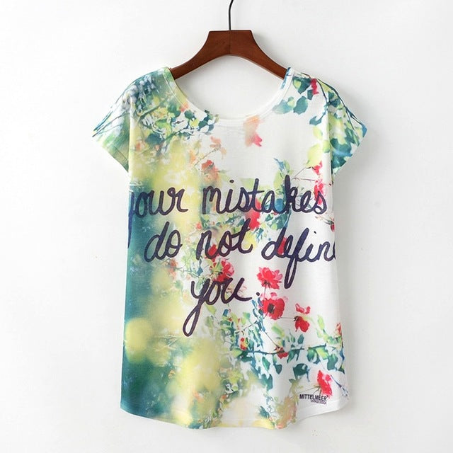 Nice Cat Print Tshirt