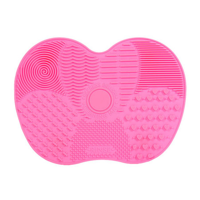 Newest Silicone brush cleaner Cosmetic Make Up Washing Brush Gel Cleaning Mat Foundation Makeup Brush Cleaner Pad Scrubbe Board