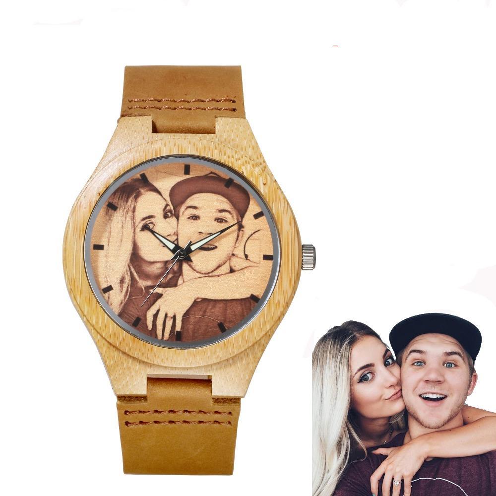 Wood  Causal Quartz  Watches