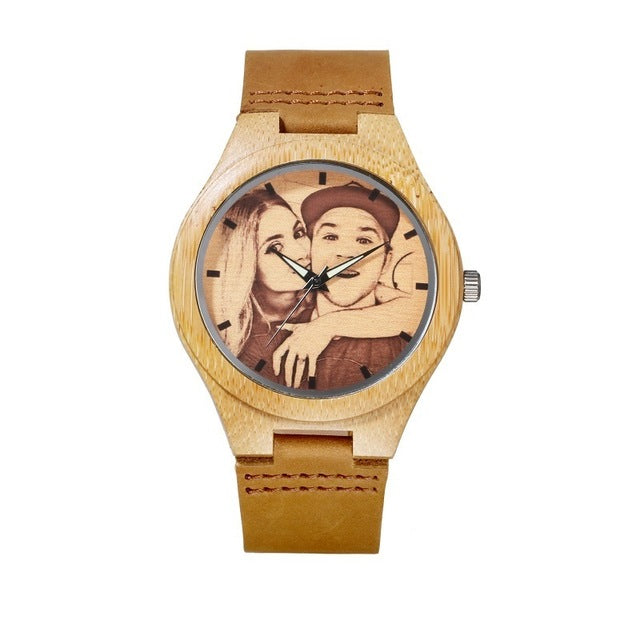 Wood  Causal Quartz  Watches
