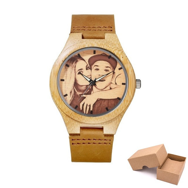 Wood  Causal Quartz  Watches