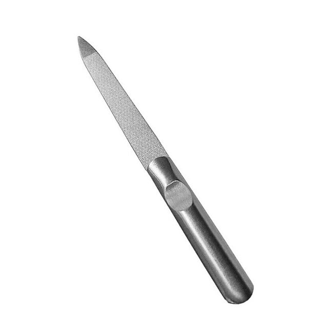 1PC Professional Stainless Steel Cuticle Spoon Set Removal Gel Nail Art Tools Double Ended Nail Pusher Skin Caring Manicure Tips