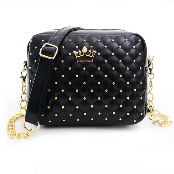 Rivet Chain Shoulder Bag