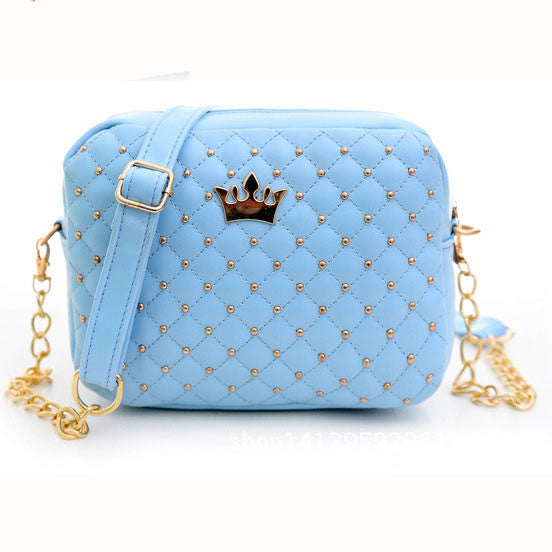 Rivet Chain Shoulder Bag