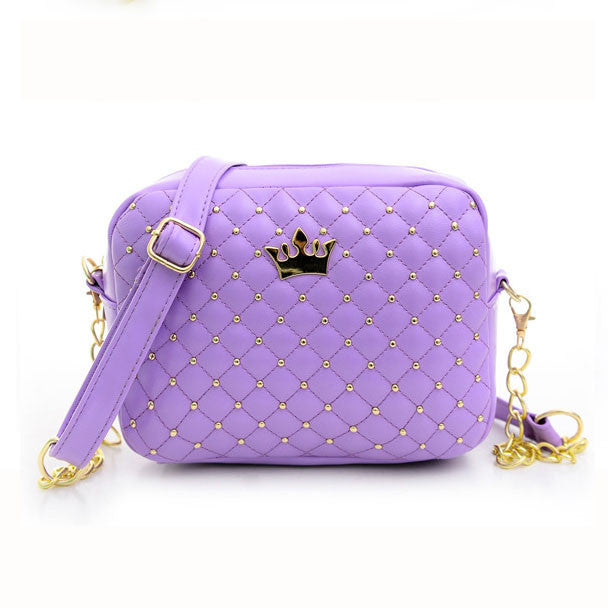 Rivet Chain Shoulder Bag