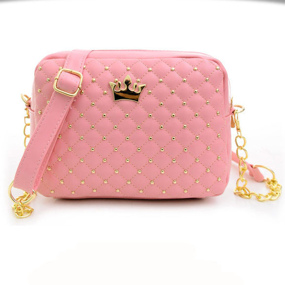 Rivet Chain Shoulder Bag