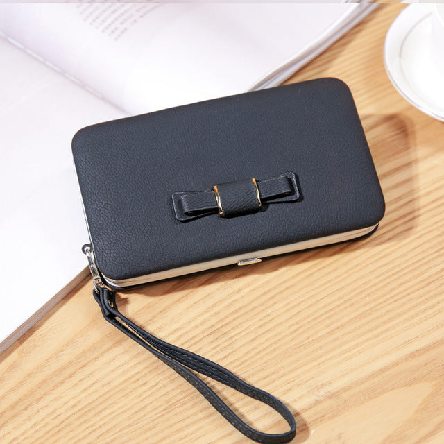 Women clutch purse wallet