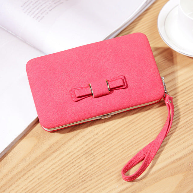 Women clutch purse wallet